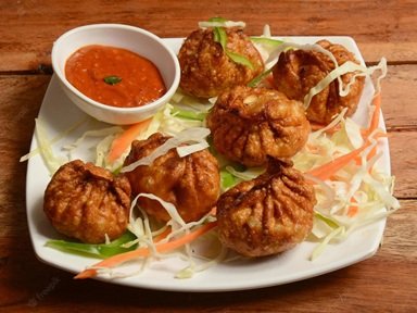 Chicken Fried Momos