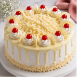 White Forest Cake Egg