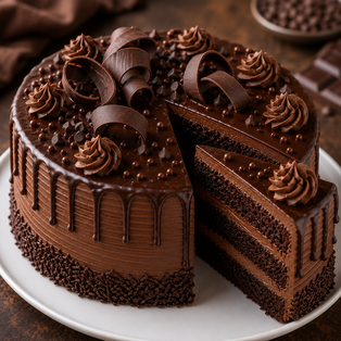 Chocolate Cake Egg Less