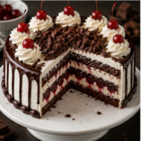Black Forest Cake Egg Less
