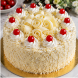 White Forest Cake Egg Less