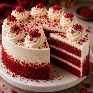Red Velvet Cake Egg Less