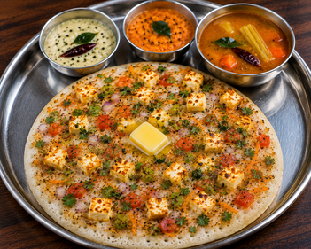 Paneer Uttapam