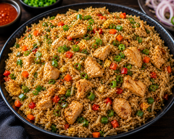 Chicken Fried Rice Half