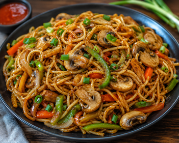 Mushroom Noodles
