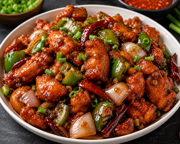 Chilli Chicken Half