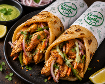 Chicken Kathi Roll