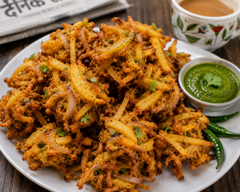 Aloo Plyaaz Pakoda