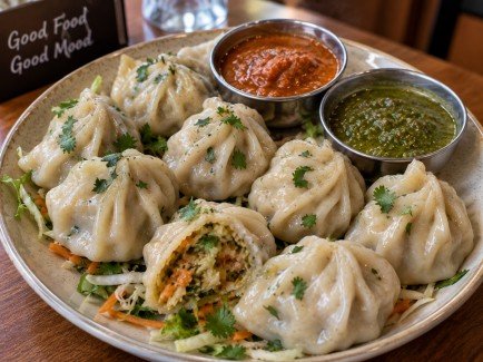 Veg Momo(10 Piece)