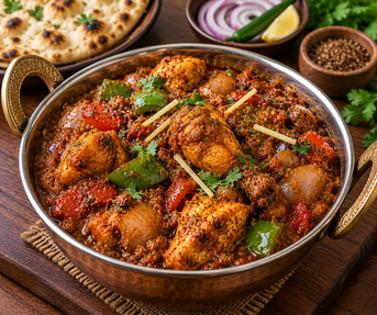 Kadhai Chicken(Half)