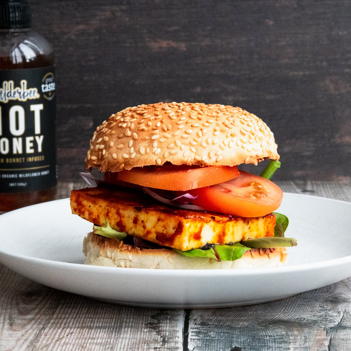 Paneer Shawarma Burger