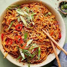 chili Garlic Noodles(Half)