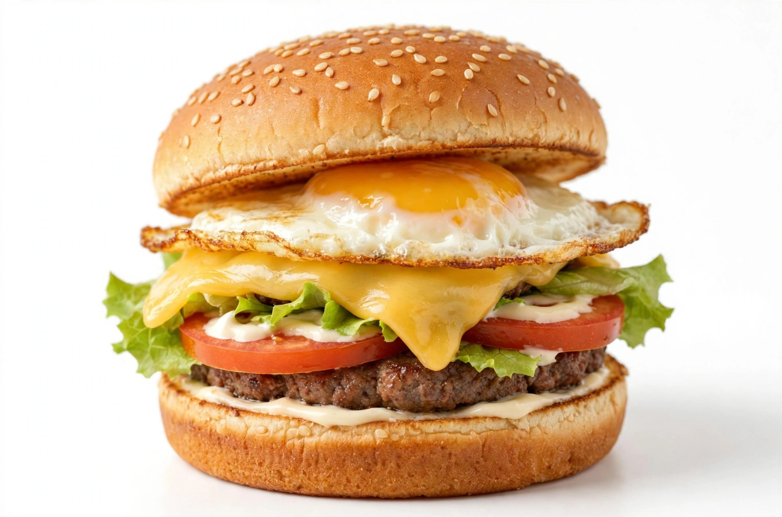Egg Cheese Burger