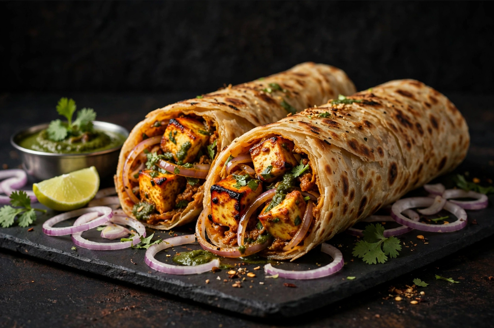 Paneer Kathi Roll
