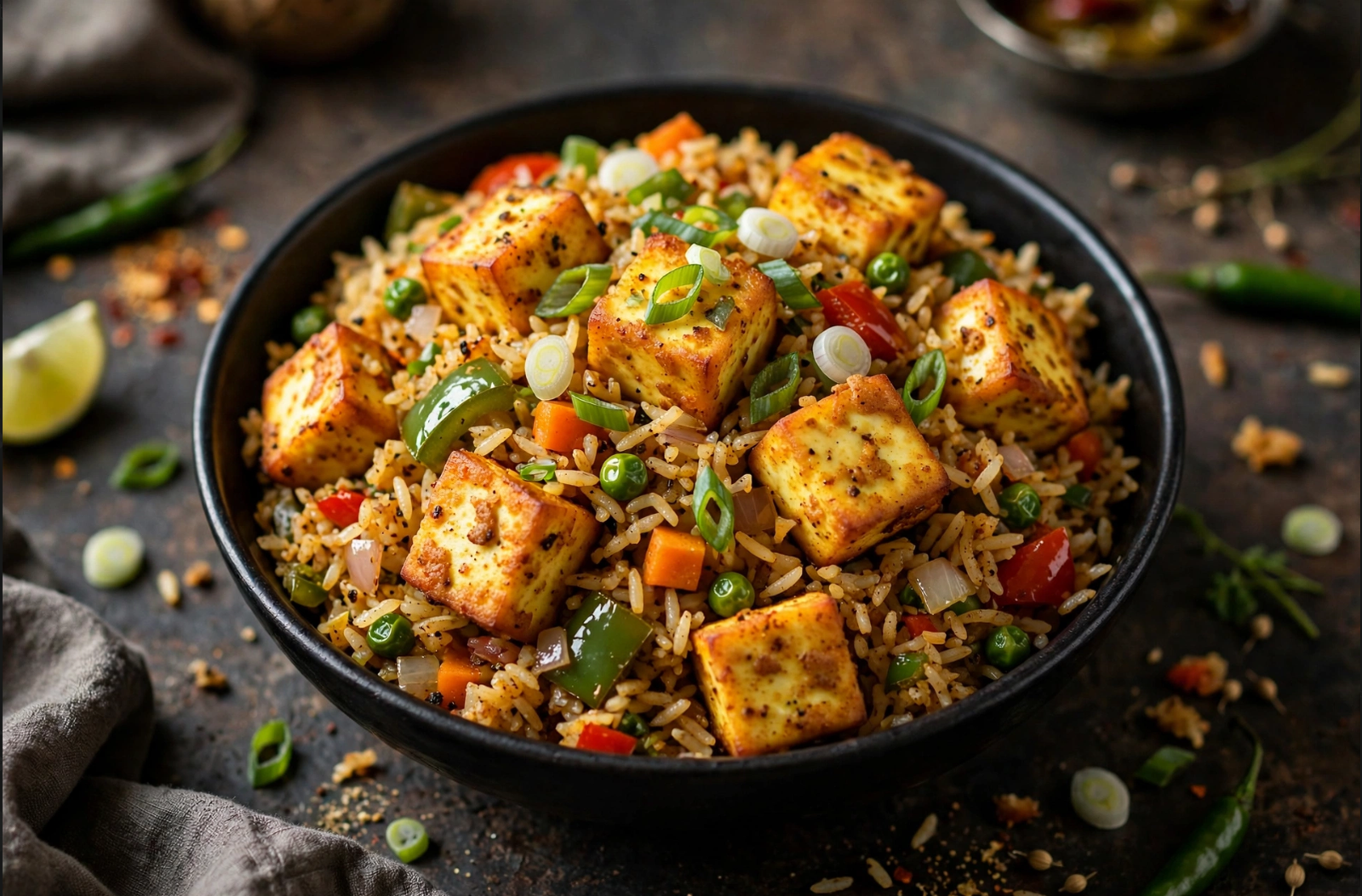 Paneer Fried Rice